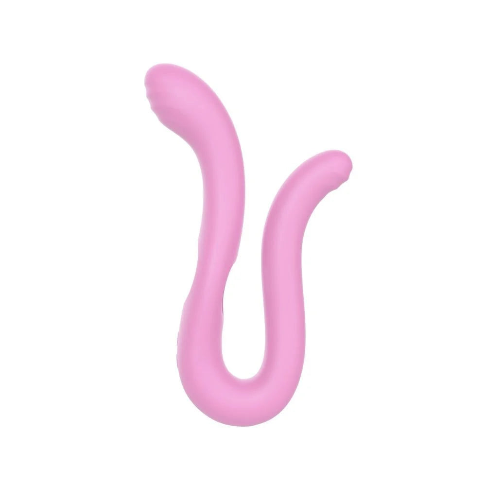 Medusa Vibrador Flexível 2 Em 1 Com Dupla Estimulação