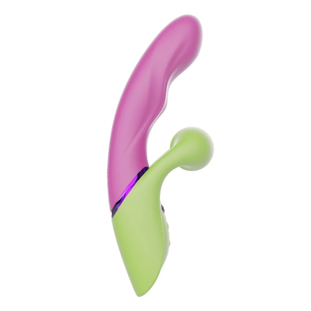 Macetando Vibrador Penetrável Com Função Tapping E Estimulador De Clitóris