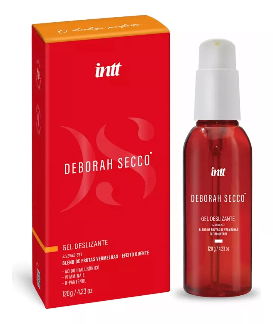 Lubrificante Gel Deslizante Efeito Quente Déborah Secco