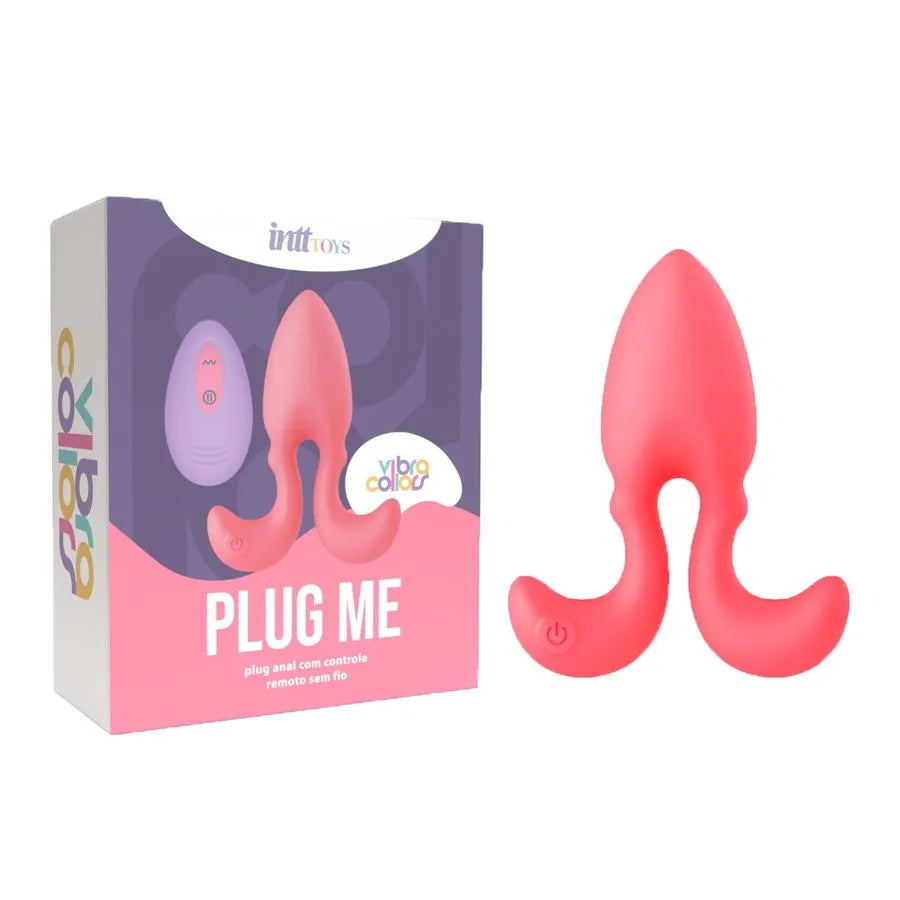 Plug Me Plug Anal Com Controle Remoto Sem Fio Intt