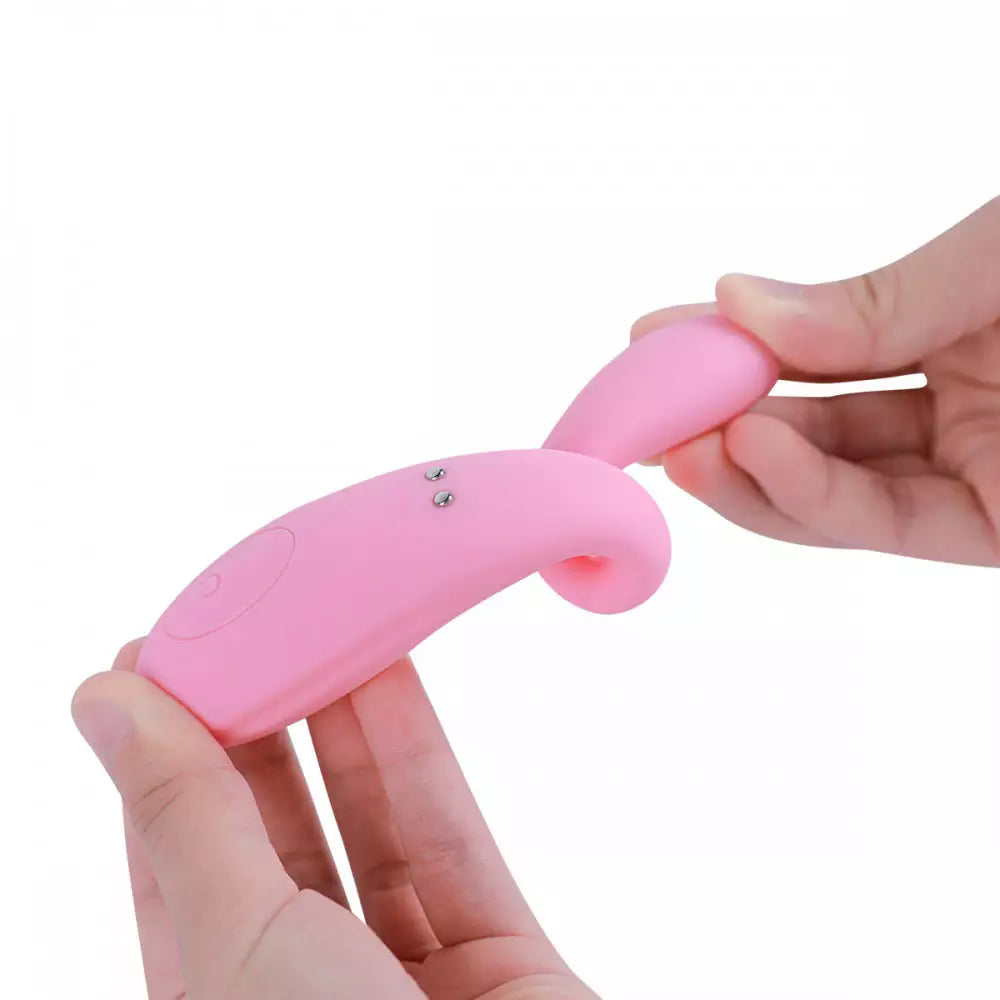 Vibrador para Casal em Silicone com 10 Vibrações Noah Couple Vibrator