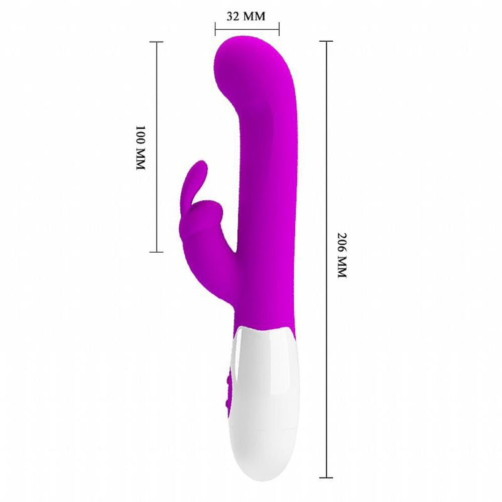 Pretty Love Centaur - Vibrador Ponto G E Estimulador De Clitóris Em Silicone Com 30 Modos De Vibração - 20,6