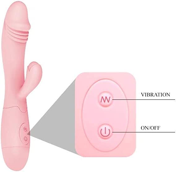 Vibrador Pretty Love Snappy, Recarregável Rosa. Silicone, 30 Modos Vibração