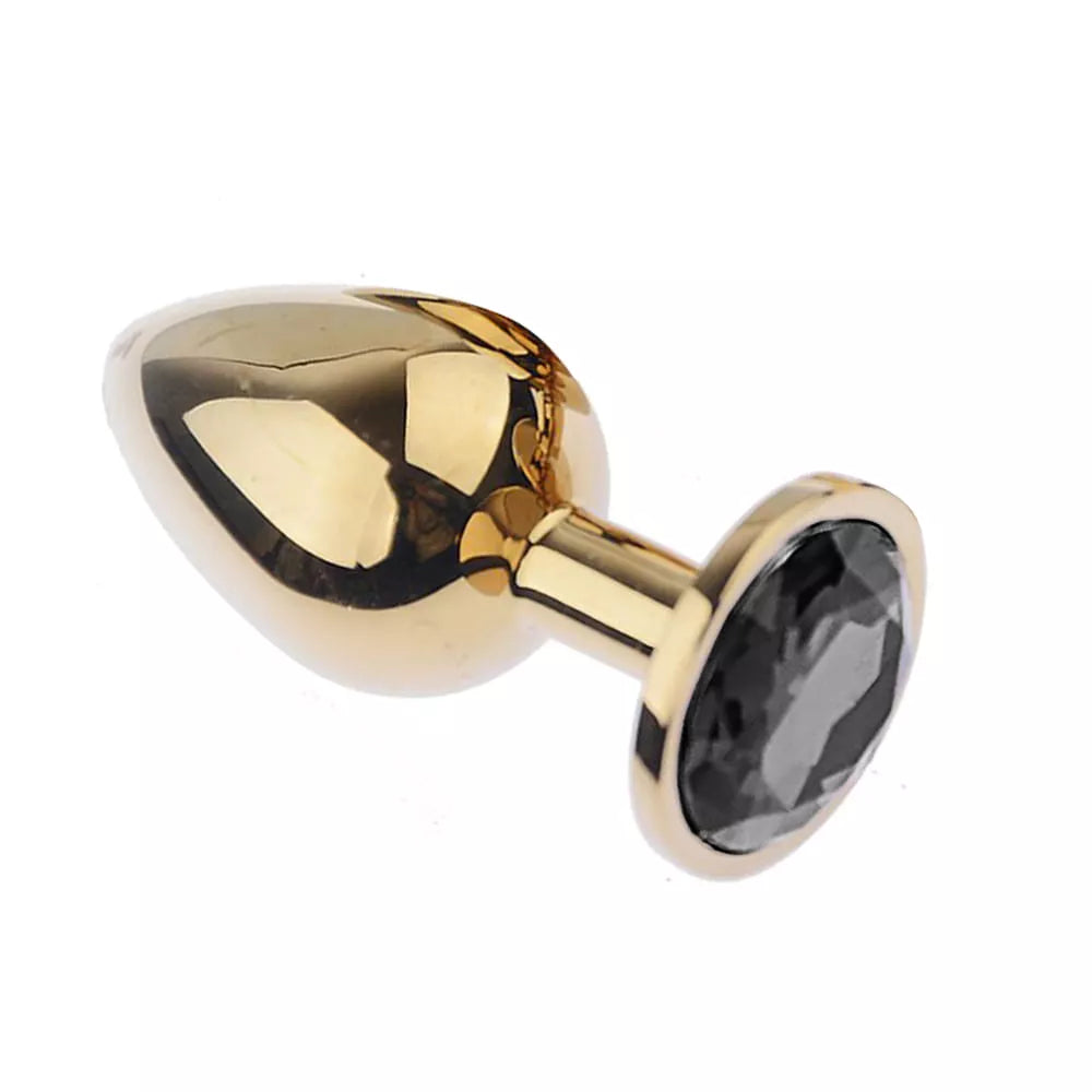 Plug Anal Dourado P e M (Jia) sexshopmallmann Plug Anal Dourado P e M (Jia) sexshopmallmann