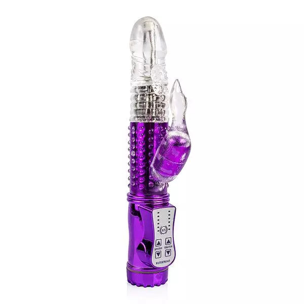 VIBRADOR JACK RABBIT PATINHO - 36 MODOS DE VIBRAçãO - COM MODO REVERSO - 22X6 CM