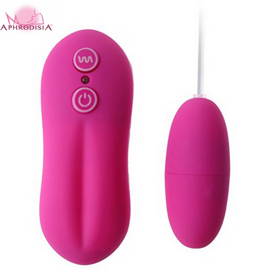 CÁPSULA VIBRATÓRIA COM 10 MODOS DE VIBRAÇÃO E CONTROLE REMOTO COM FIO - 4,2 X 1,6 CM