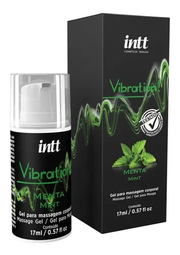 Vibration Menta Gel Estimulante Que Vibra 17g - Intt