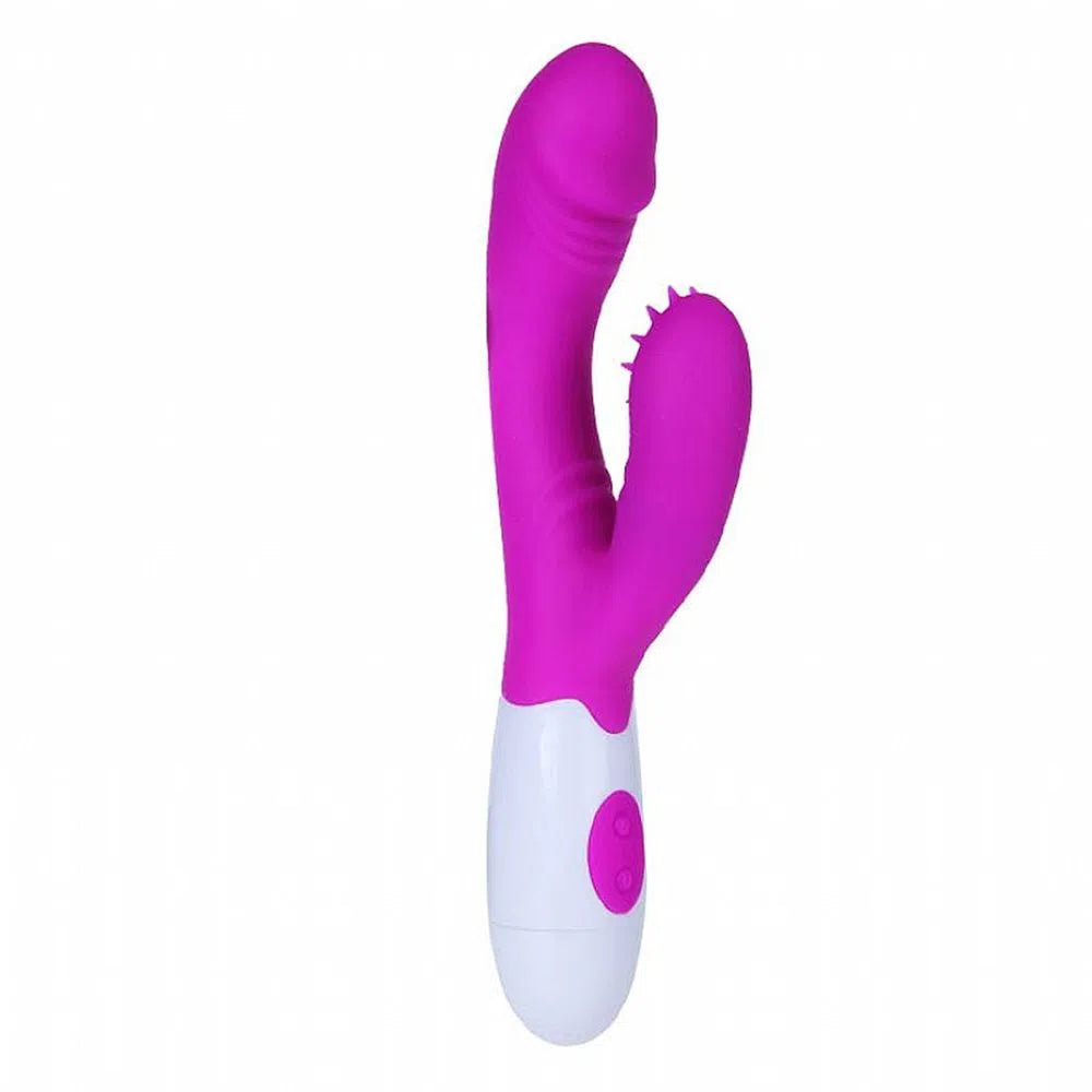 PRETTY LOVE ANDRE VIBRADOR COM ESTIMULADOR CLITORIANO 7 MODOS DE VIBRAÇÃO