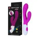 PRETTY LOVE ANDRE VIBRADOR COM ESTIMULADOR CLITORIANO 7 MODOS DE VIBRAÇÃO