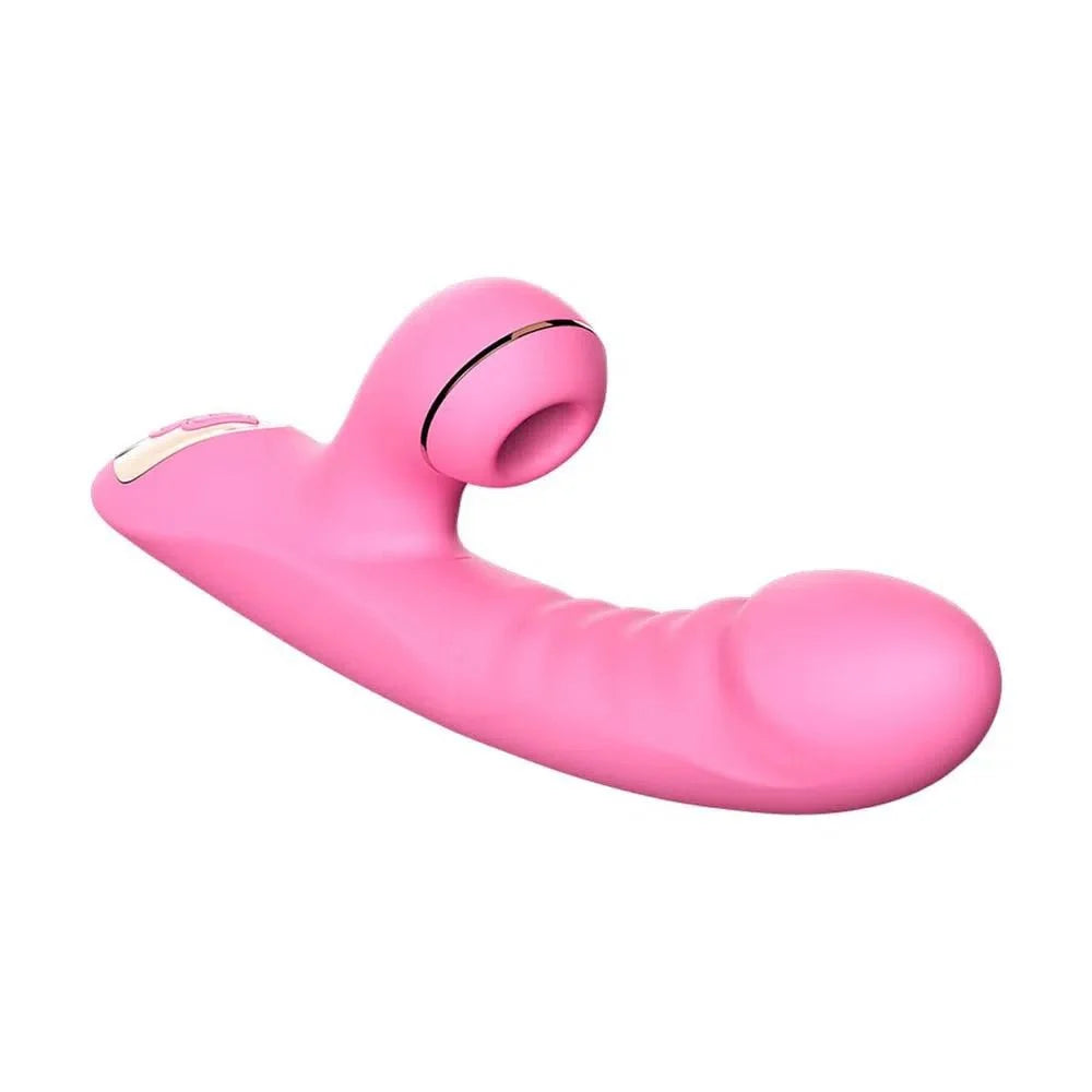 MASSAGEADOR DE PONTO G E CLITÓRIS COM PULSAÇÃO SEX MASSAGER DIBE