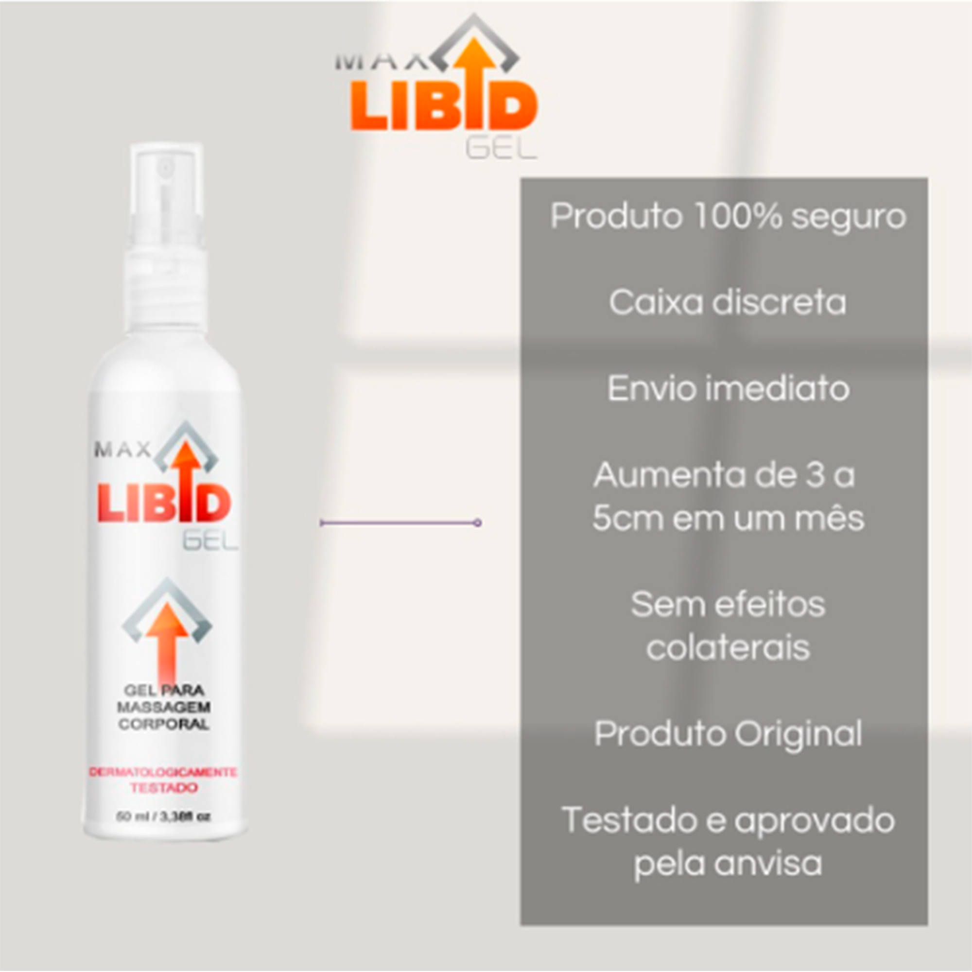 Max Libid Gel Nova Fórmula Original